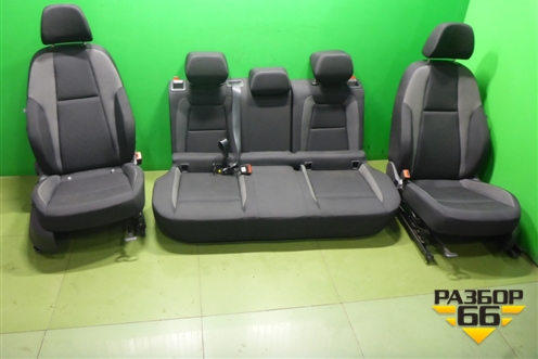 Сиденья комплект (с AIR BAG и подогревом) для Skoda Karoq с 2017г (Карок)