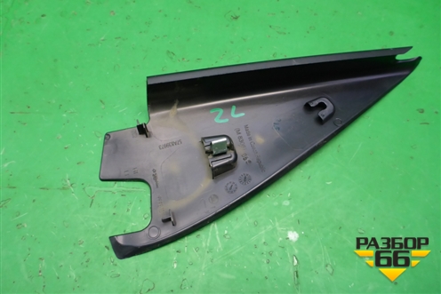 Накладка двери задней левой (уголок) (57A839973) для Skoda Karoq с 2017г (Карок)