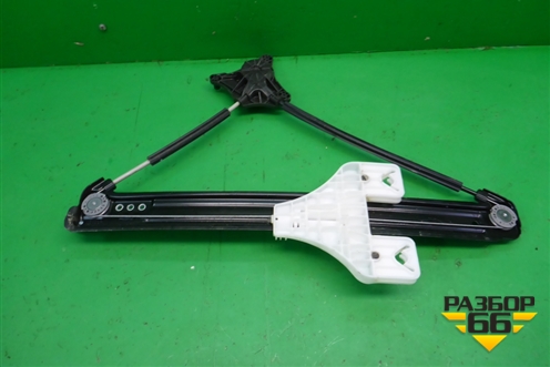 Стеклоподъёмник электрический задний левый (без моторчика) (575839461) для Skoda Karoq с 2017г (Карок)