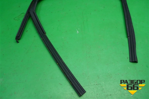 Уплотнитель стекла двери задней левой (575839431) для Skoda Karoq с 2017г (Карок)