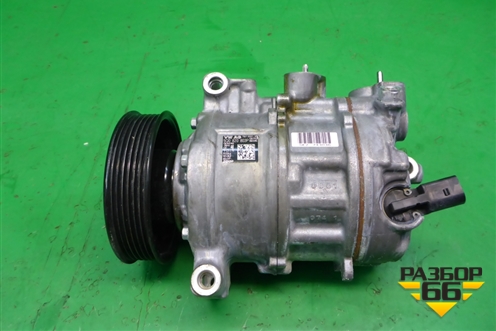 Компрессор кондиционера (1.4л DJK) (5Q0820803P) для Skoda Karoq с 2017г (Карок)