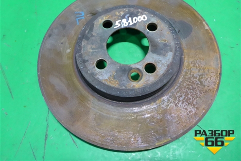 Диск тормозной передний вентилируемый (6858652) для Mini Cooper R56 с 2005-2014г (Купер)