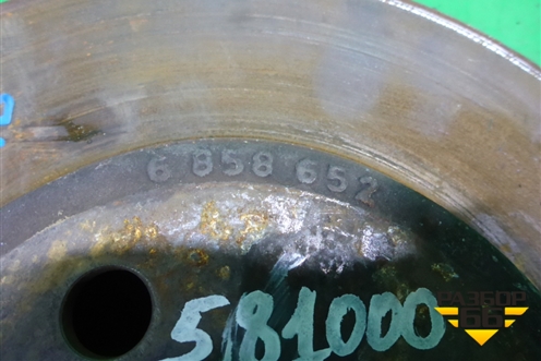 Диск тормозной передний вентилируемый (6858652) для Mini Cooper R56 с 2005-2014г (Купер)