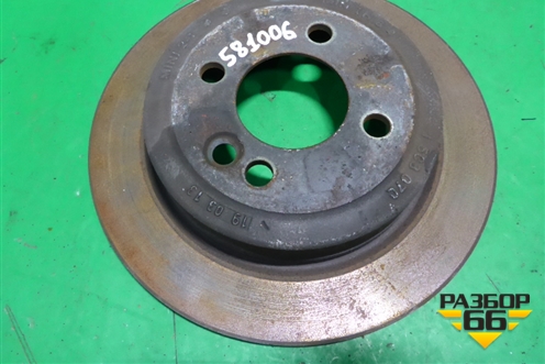 Диск тормозной задний (1503070) для Mini Cooper R56 с 2005-2014г (Купер)