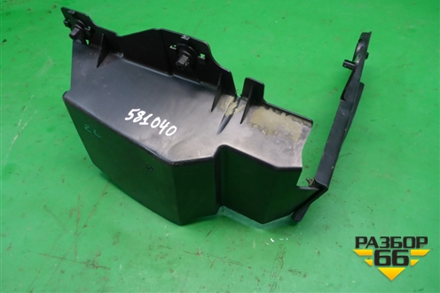 Пыльник заднего бампера левый (57A825505) для Skoda Karoq с 2017г (Карок)