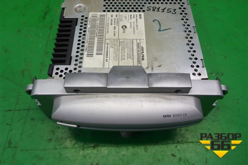 Проигрыватель CD/DVD чейнджер (65123455539) для Mini Cooper R56 с 2005-2014г (Купер)