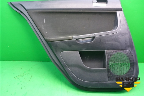 Обшивка двери задней левой под электрику для Mitsubishi Lancer-X с 2007г (Лансер)