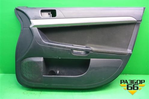 Обшивка двери передней правой под электрику для Mitsubishi Lancer-X с 2007г (Лансер)