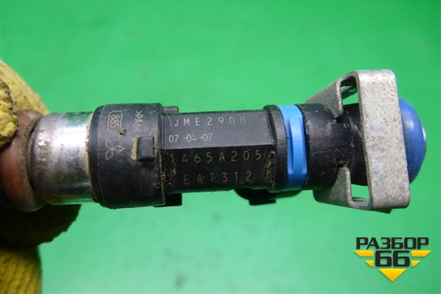 Форсунка инжекторная электрическая (4B11 2.0л) (1465A205) для Mitsubishi Lancer-X с 2007г (Лансер)