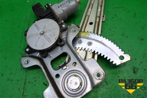 Стеклоподъёмник электрический задний левый (5743A110) для Mitsubishi Lancer-X с 2007г (Лансер)