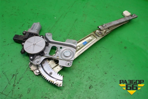 Стеклоподъёмник электрический передний правый (5713A086) для Mitsubishi Lancer-X с 2007г (Лансер)