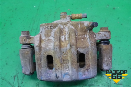 Суппорт передний левый (2 поршня) для Mitsubishi Lancer-X с 2007г (Лансер)