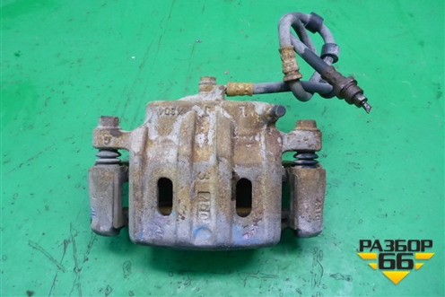 Суппорт передний левый (2 поршня) для Mitsubishi Lancer-X с 2007г (Лансер)