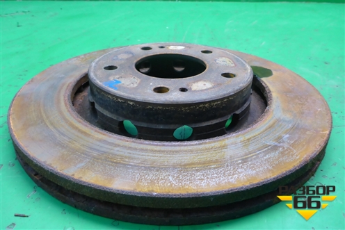 Диск тормозной передний вентилируемый (под 2-х поршневые) для Mitsubishi Lancer-X с 2007г (Лансер)