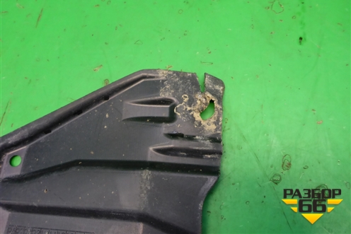 Защита антигравийная правая (задняя) (MN154382) для Mitsubishi Lancer-X с 2007г (Лансер)