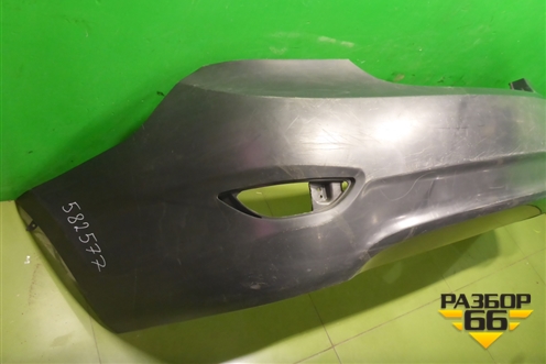 Бампер задний (до 2014г седан новый дубликат) (866111R000) для Hyundai Solaris с 2010-2016г (Солярис)