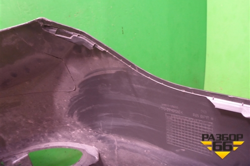 Бампер задний (до 2014г седан новый дубликат) (866111R000) для Hyundai Solaris с 2010-2016г (Солярис)