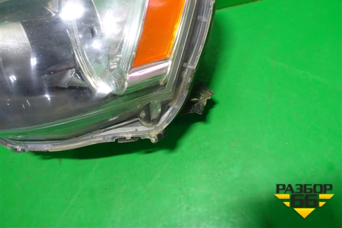 Фара левая (галоген дубликат DEPO) (2141190LLDEM2) для Mitsubishi Lancer-X с 2007г (Лансер)