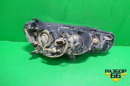Фара левая (галоген дубликат DEPO) (2141190LLDEM2) для Mitsubishi Lancer-X с 2007г (Лансер)