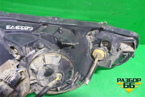 Фара левая (галоген дубликат DEPO) (2141190LLDEM2) для Mitsubishi Lancer-X с 2007г (Лансер)