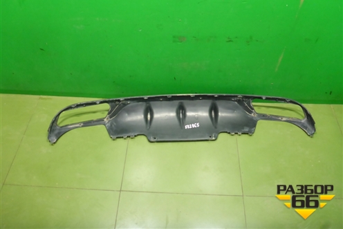 Юбка заднего бампера (дубликат стиль AMG) для Mercedes Benz E-Klass W213 с 2016г (Е)