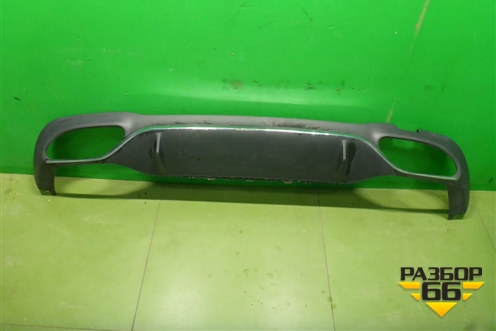 Юбка заднего бампера (A2138851801) для Mercedes Benz E-Klass W213 с 2016г (Е)