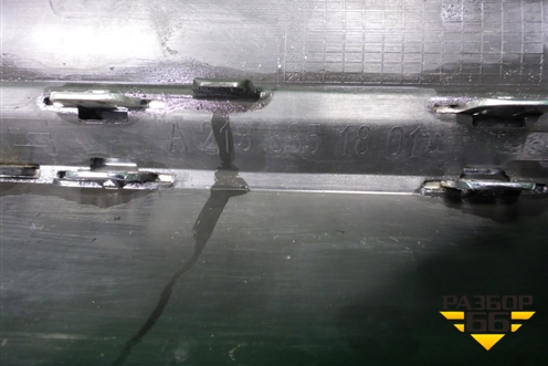 Юбка заднего бампера (A2138851801) для Mercedes Benz E-Klass W213 с 2016г (Е)