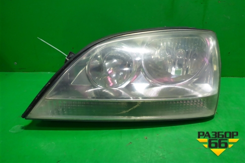Фара левая (до 2006г галоген) (921013E612) для Kia Sorento I с 2002-2011г (Соренто 1)