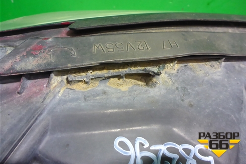 Фара левая (до 2006г галоген) (921013E612) для Kia Sorento I с 2002-2011г (Соренто 1)