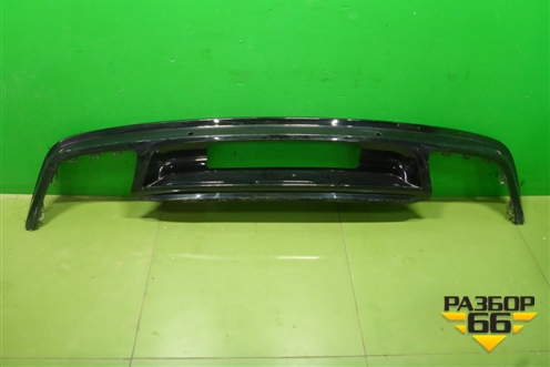 Юбка заднего бампера (до 2020г под парктроник) (5NA807568A) для Volkswagen Tiguan с 2016г (Тигуан)