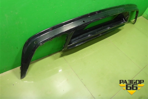 Юбка заднего бампера (до 2020г под парктроник) (5NA807568A) для Volkswagen Tiguan с 2016г (Тигуан)