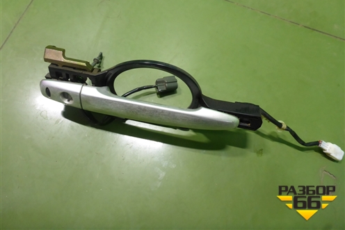 Ручка наружная двери передней правой (правый руль) для Mitsubishi Outlander XL с 2006-2012г (Аутлендер ХЛ)