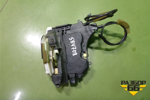 Замок двери передней правой (правый руль) для Mitsubishi Outlander XL с 2006-2012г (Аутлендер ХЛ)