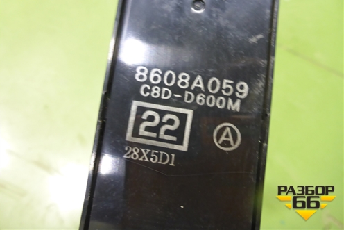 Модуль управления стеклоподъёмниками (правый руль) (8608A059) для Mitsubishi Outlander XL с 2006-2012г (Аутлендер ХЛ)