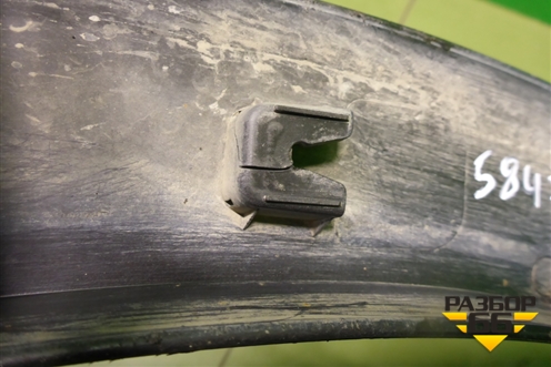 Накладка переднего крыла правого (87712C5000) для Kia Sorento III Prime с 2014-2020г (Соренто3)