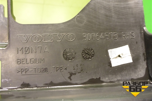 Дефлектор радиатора правый (30764573) для Volvo XC60 с 2008-2017г (ХС60)