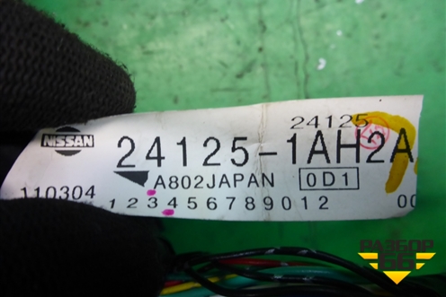 Проводка двери передней левой (241251AH2A) для Nissan Murano (Z51) с 2007-2015г (Мурано)