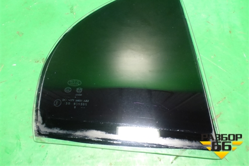 Стекло двери задней правой форточка (седан) для Kia Rio с 2005-2011г (Рио 2)