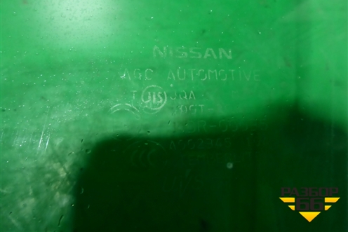Стекло двери передней левой для Nissan Murano (Z51) с 2007-2015г (Мурано)