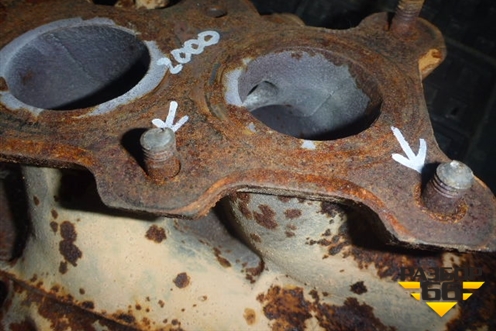 Коллектор выпускной (1.6л) для Skoda Octavia (А5) с 2004-2013г (Октавия)