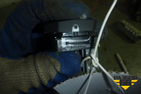 Кнопка стеклоподъёмника (задняя левая) (1Z0959855) для Skoda Octavia (А5) с 2004-2013г (Октавия)