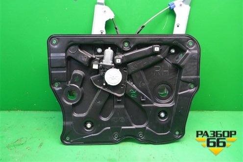 Стеклоподъёмник электрический передний правый (правый руль) для Nissan X-Trail (Т31) с 2007-2014г (Хтраил)