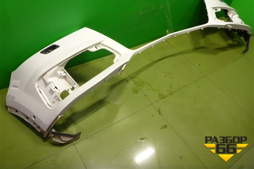 Бампер передний (до 2019г под парктроник и омыватели) (4M0807437L) для Audi Q7 c 2015г (Ку 7)