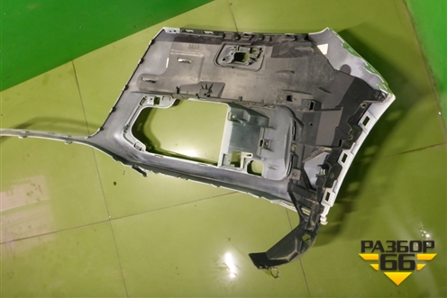 Бампер передний (до 2019г под парктроник и омыватели) (4M0807437L) для Audi Q7 c 2015г (Ку 7)