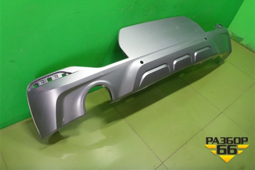 Юбка заднего бампера (М-Пакет под парктроник) (51128069489) для BMW X2 F39 с 2018г (Х2 Ф39)
