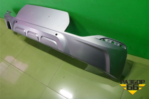 Юбка заднего бампера (М-Пакет под парктроник) (51128069489) для BMW X2 F39 с 2018г (Х2 Ф39)