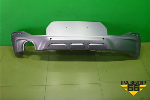 Юбка заднего бампера (М-Пакет под парктроник) (51128069489) для BMW X2 F39 с 2018г (Х2 Ф39)