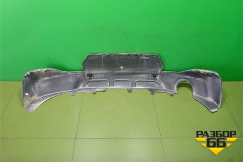Юбка заднего бампера (М-Пакет под парктроник) (51128069489) для BMW X2 F39 с 2018г (Х2 Ф39)