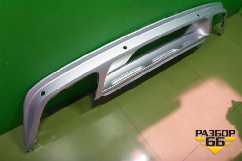 Юбка заднего бампера (до 2020г под парктроник) (5NA807568A) для Volkswagen Tiguan с 2016г (Тигуан)