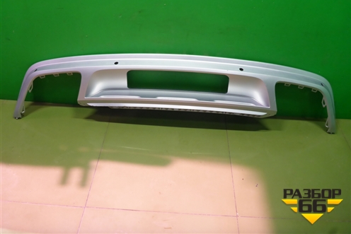 Юбка заднего бампера (до 2020г под парктроник) (5NA807568A) для Volkswagen Tiguan с 2016г (Тигуан)